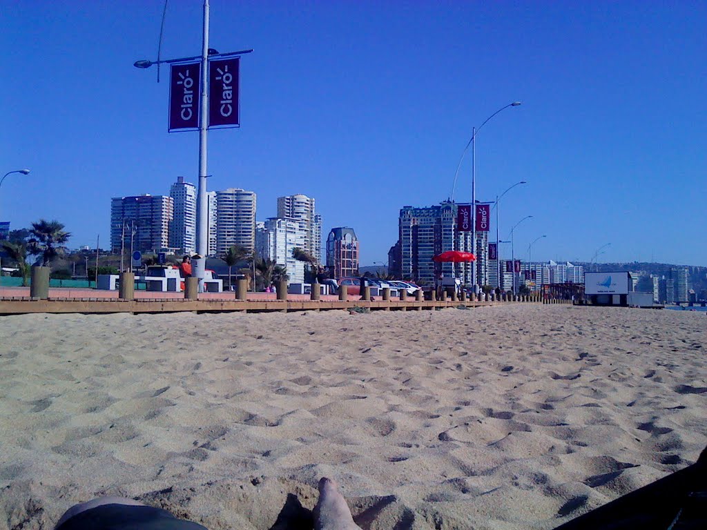 "Las Salinas" Beach Viña Del Mar (Chili) by yumbino