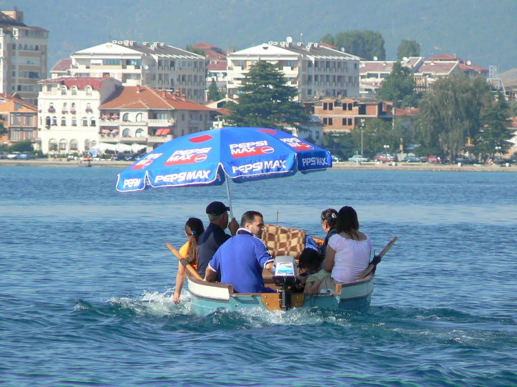 Ochrid, Macedonia, Lake Ochrid by Tomasz Pudelko