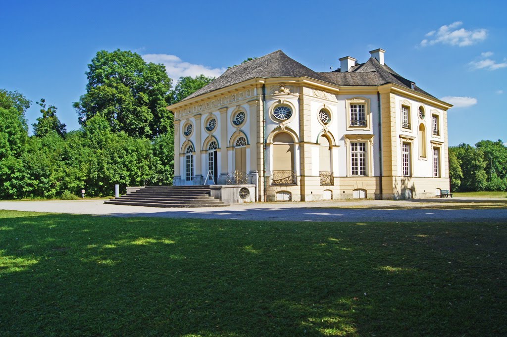 Badenburg in Nymphenburg park in Munich by Uwe Schwarzbach