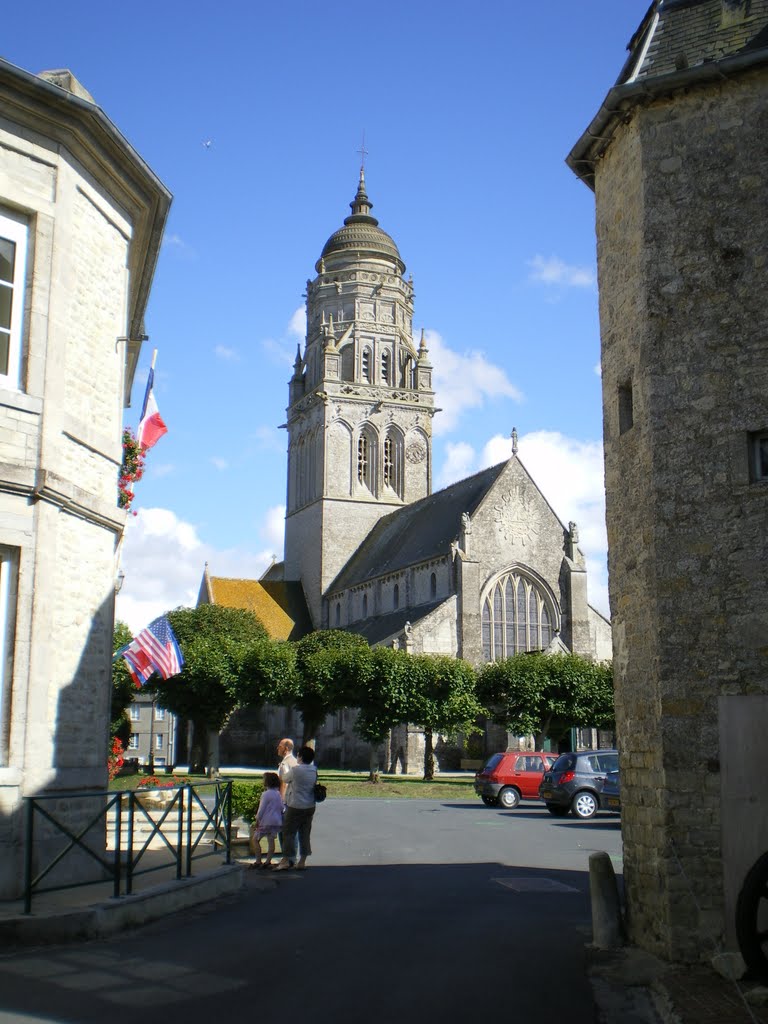 Kirche von St.-Marie-du-Mont 2008 by TPF1