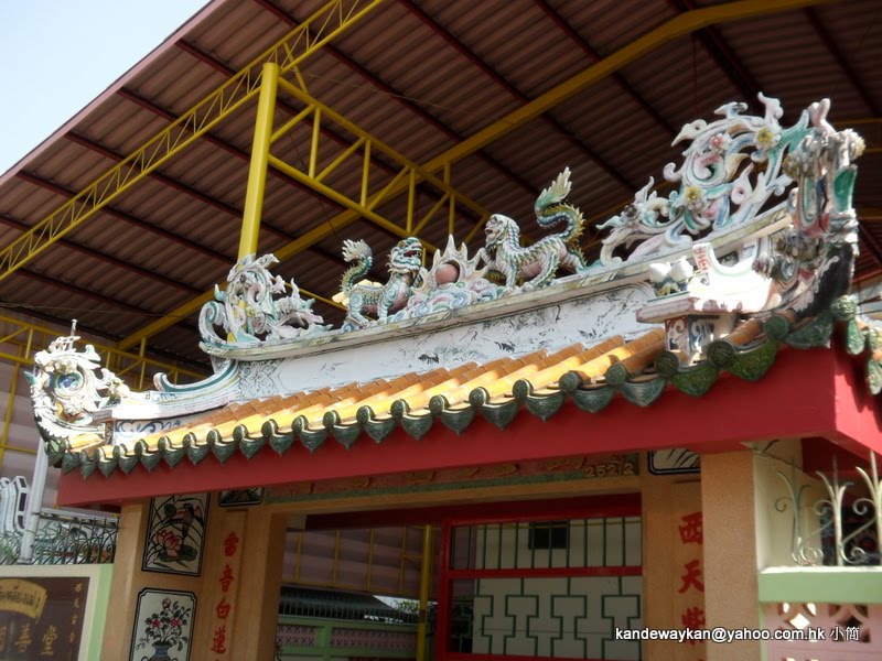 泰國曼谷街景.Wat Phraya Krai, Bang Kho Laem, Bangkok by KAN PAI WAI