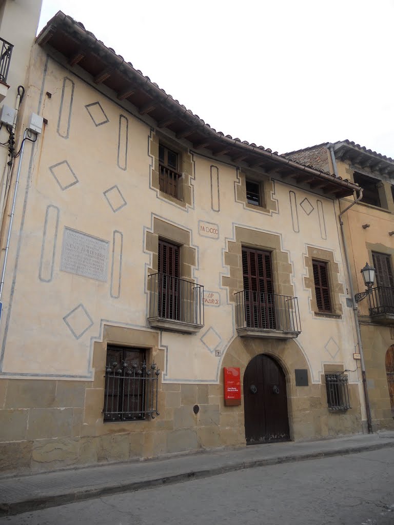 Castellterçol: Casa-museu d'en Prat de la Riba by Pedro Salcedo i Vaz