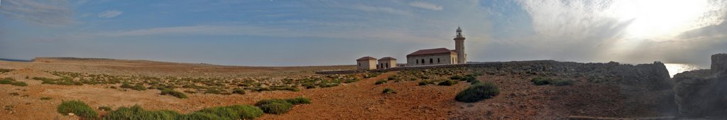 Panorama (landscape) Faro Punta Nati by Sergio Porro