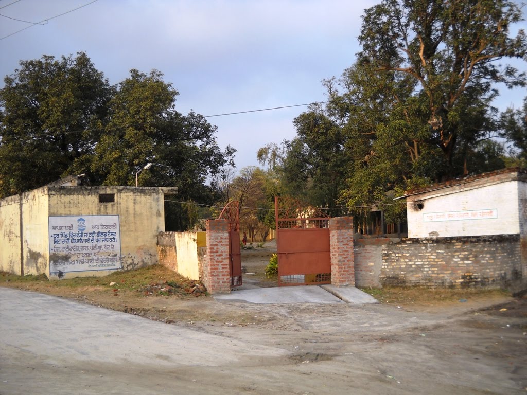 Govt. School Janauri by Rajinder S. Nijjar