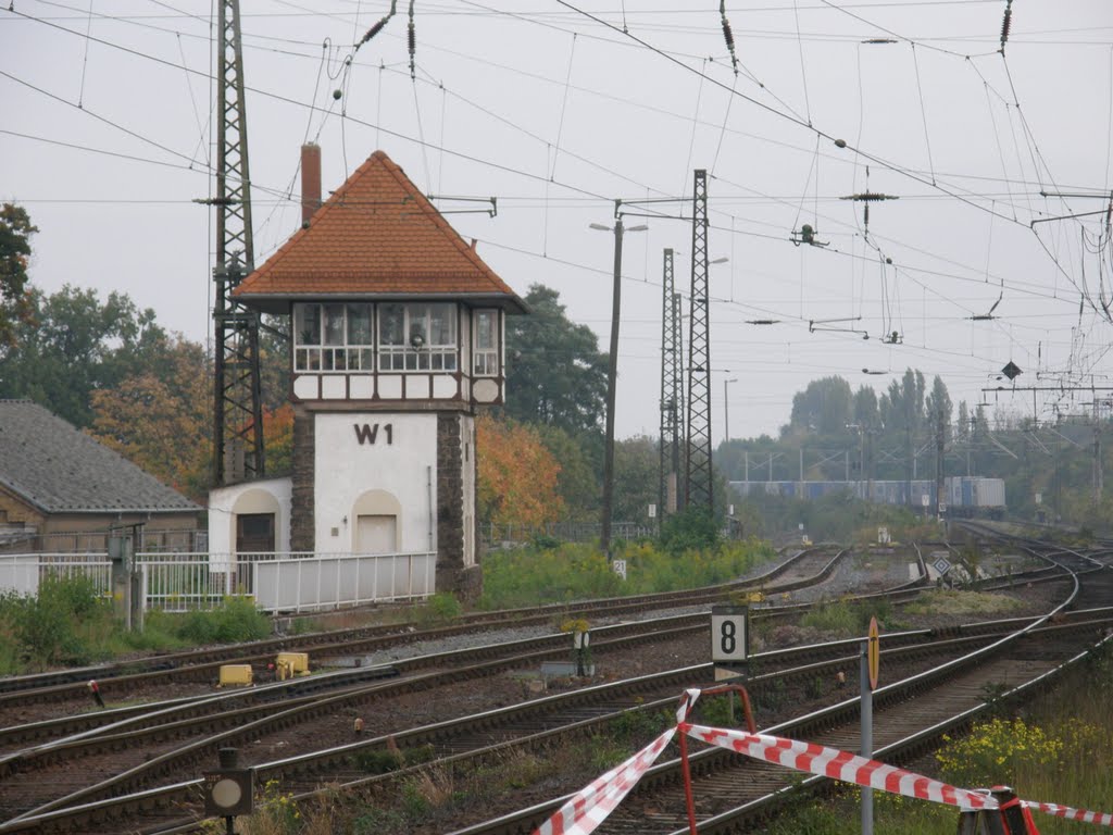 Bahnhof Köthen (Anhalt) in Sachsen-Anhalt, Deutschland by www.berendt-info.de