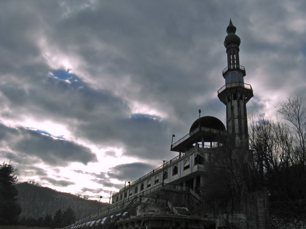 Consonno -il Minaretto by groppi valter