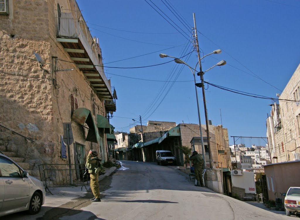 Near Hadassa building, Hebron, Israel by Al-Xander