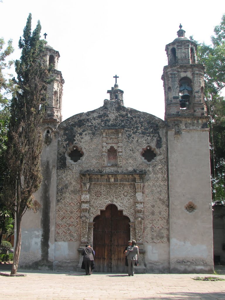 Parroquia La Concepción, Plaza la Conchita, Coyoacán by Milton V.