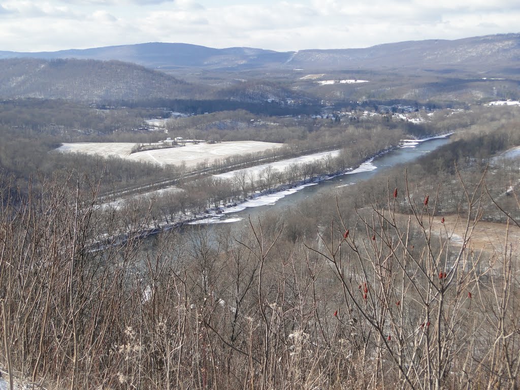 View of B&O Mainline looking West Jan 2011 by tagaskin