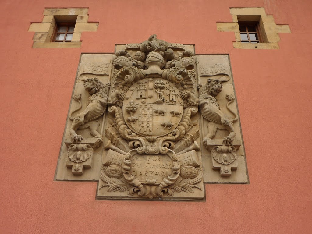 Oiartzun blason de la bibliothéque by david ollagnon