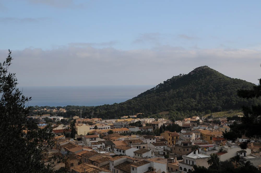 View of Castle de Capdepera by Míšinka