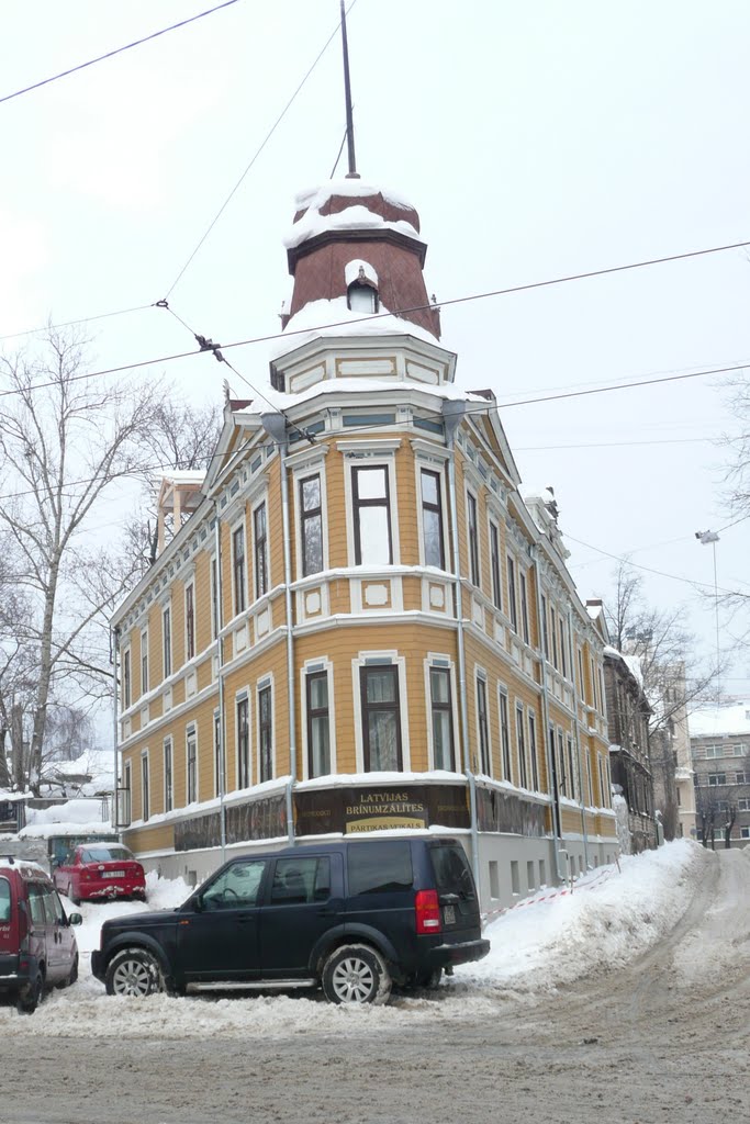 Riga Flatiron Building by thomashanschke