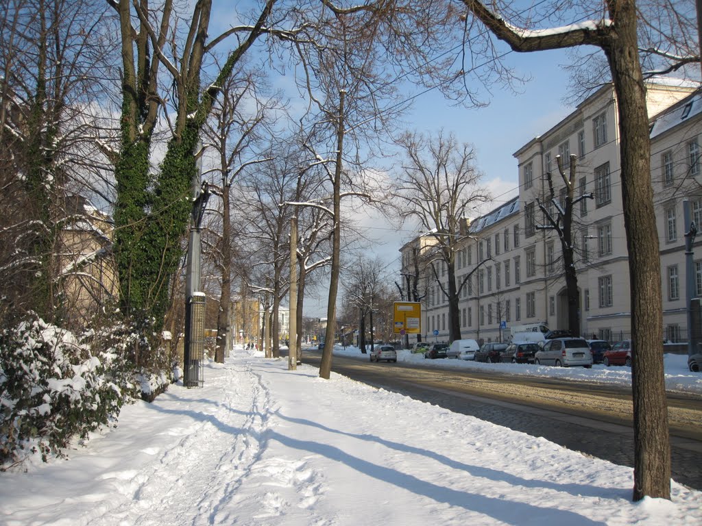 Dresden - Königsbrücker Straße, Landesfunkhaus (MDR) by Jörg Logé