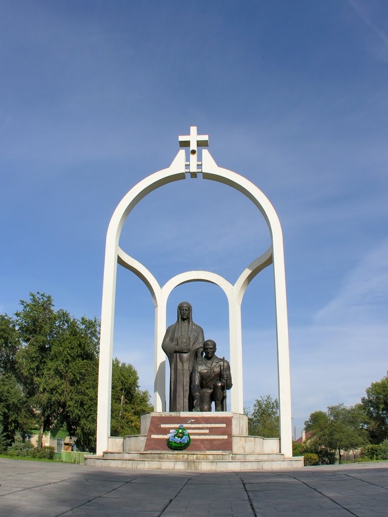 Monument "To the Sons of Khakassia, who died in local wars" by IPAAT