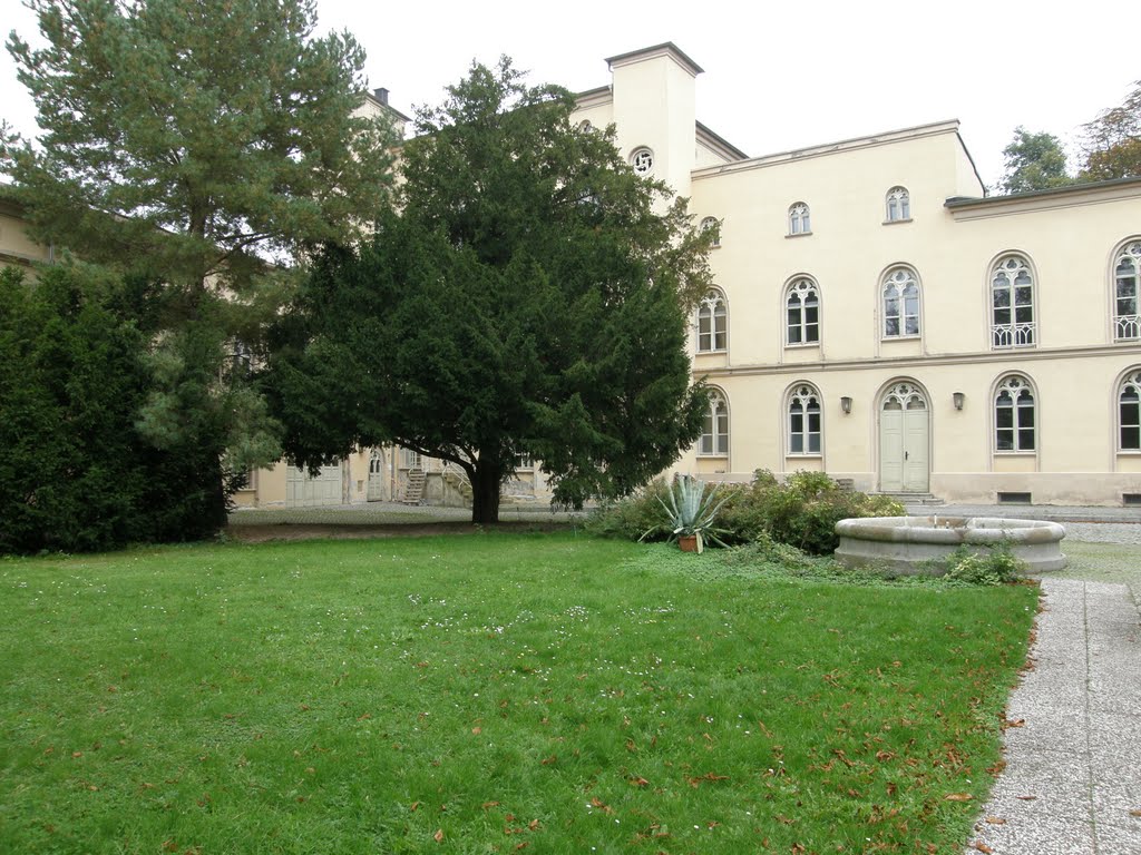 Köthen - Lutzscheklinik, Springstrasse in Köthen (Anhalt), Sachsen-Anhalt, Deutschland by www.berendt-info.de