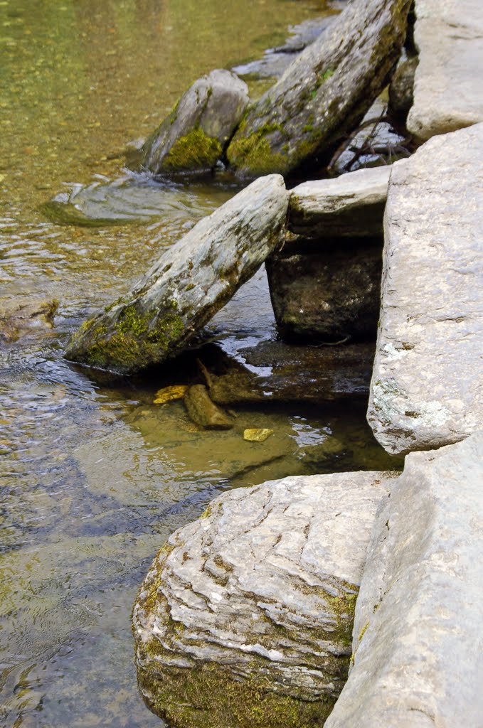 Tarr Steps-Ancient clapperbridge by JohnBe