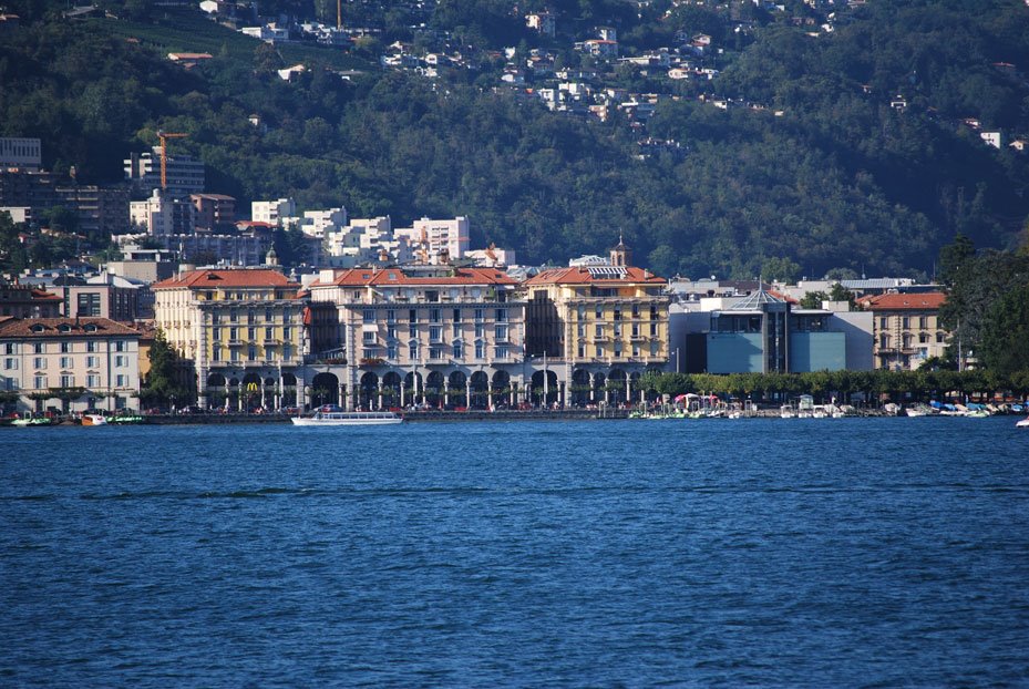 Lugano, Lungo Lago by Massimo Tosio