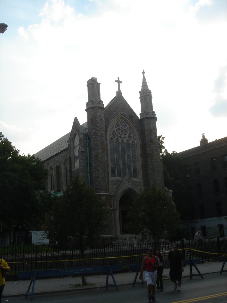 Lutheran Church on 31st Ave and 38th St in Astoria by aviator_rob