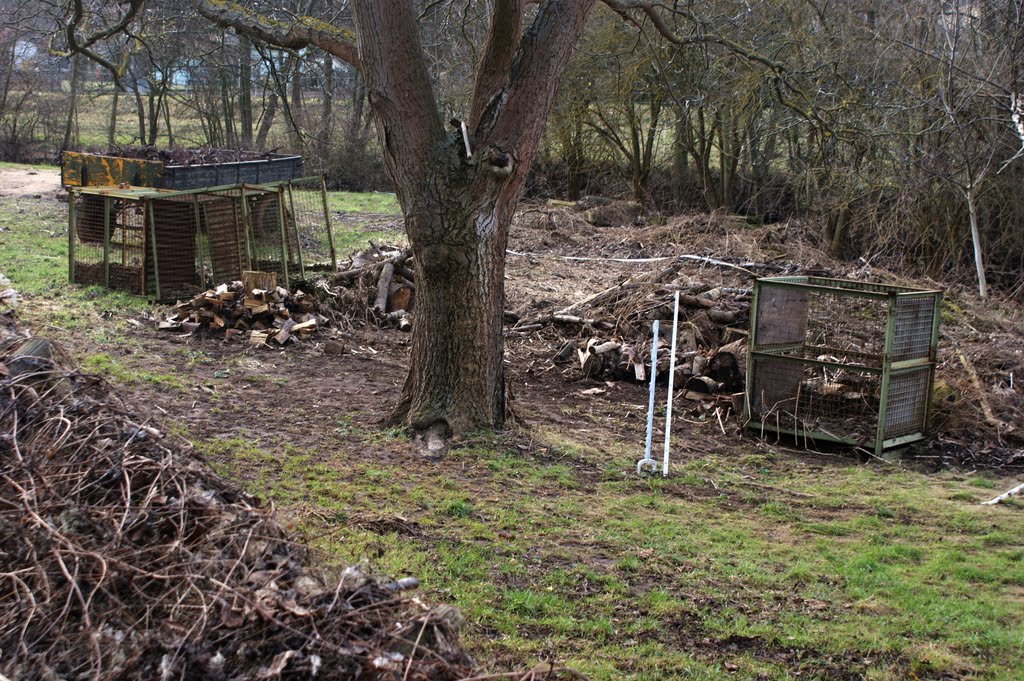 Spuren des Hochwassers by wolfbam