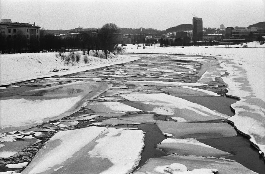 Vilnius in the end of the winter by Antanas Kairys