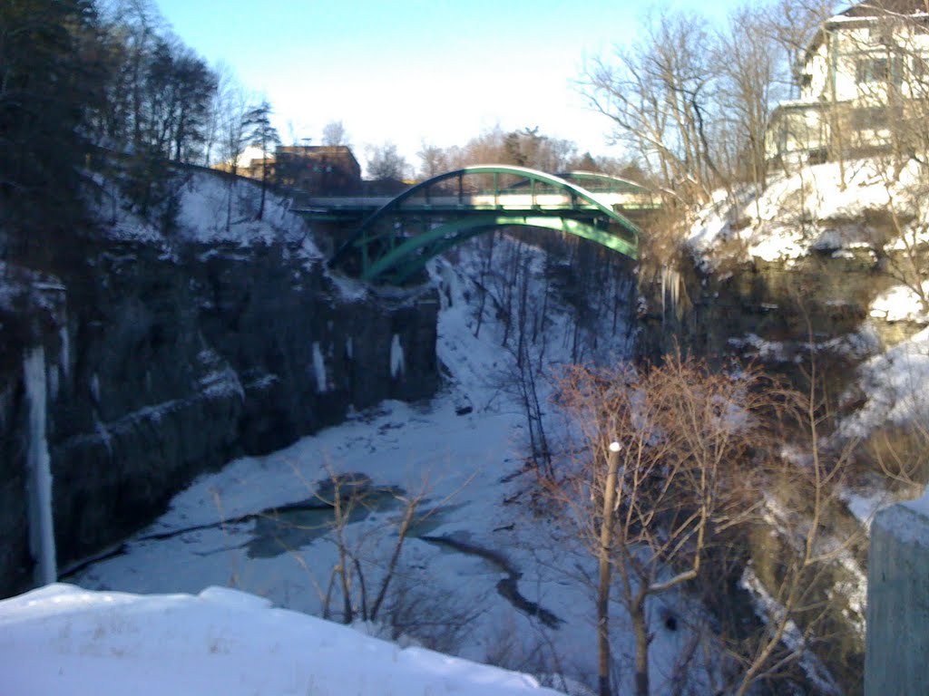 Gorge in Winter by dbowker