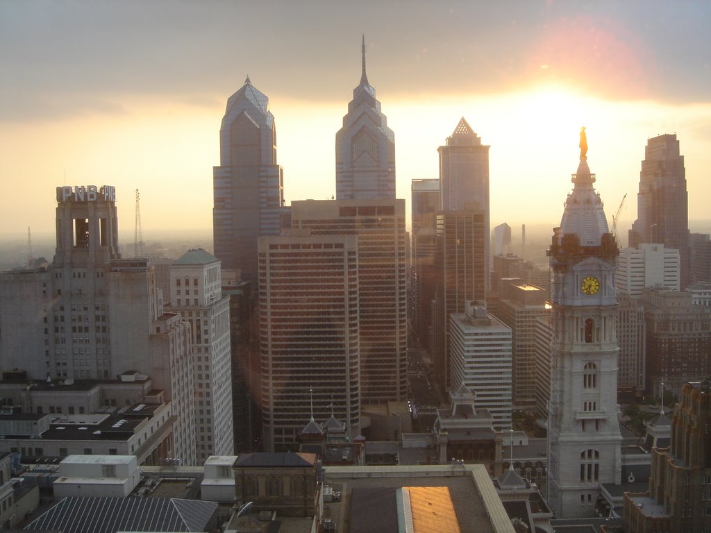 Downtown seen from the Loews Philadelphia Hotel by aviator_rob