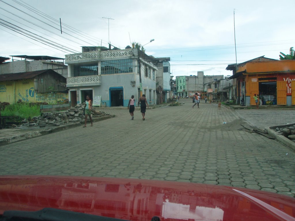 San Lorenzo streets by Diego Santander