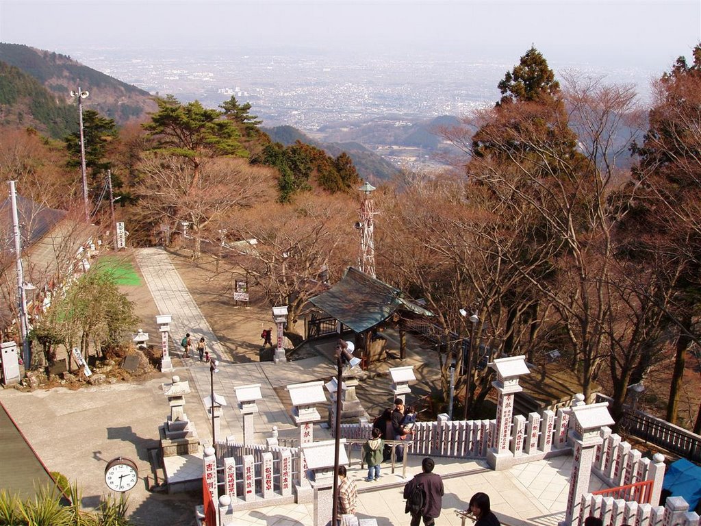 View from Oyama Temple by snakane