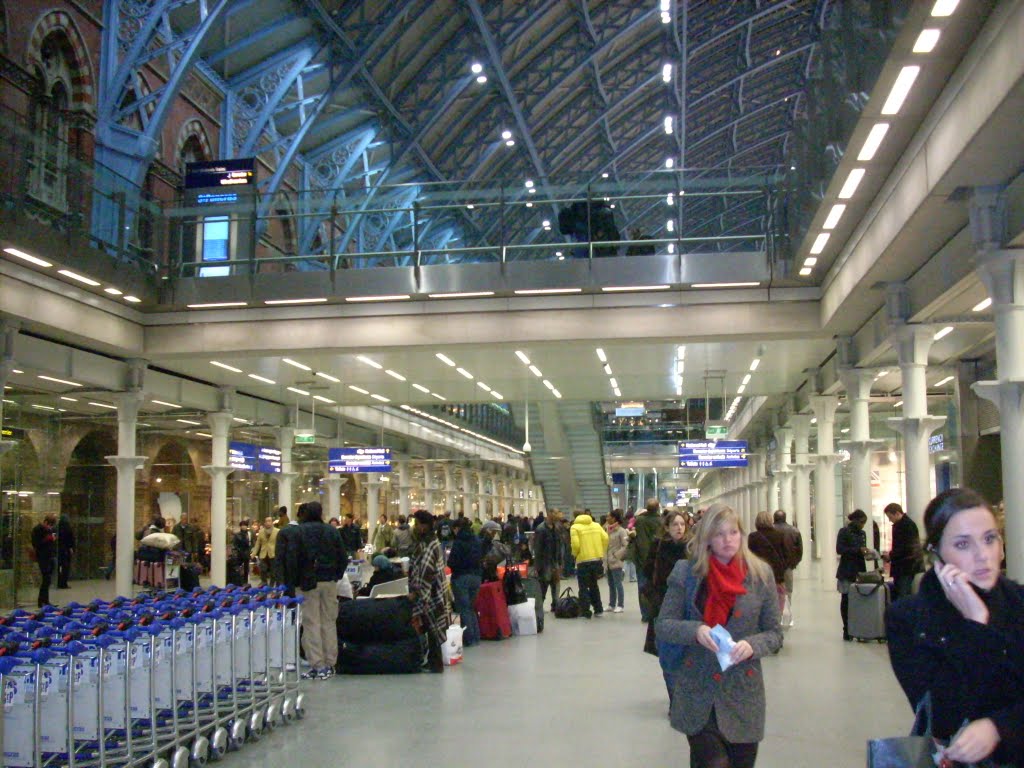 St. Pancras International pályaudvar © by Dezso Biczo ©