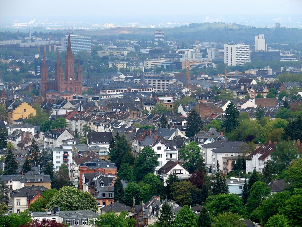 Panorama mit Marktkirche by harald helmlechner