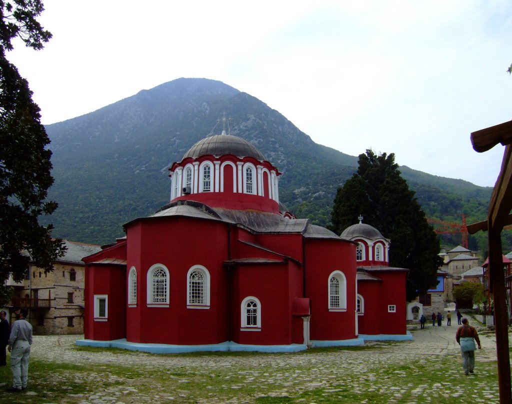 Megistis Lavra on Mount Athos 2006 by svobodat