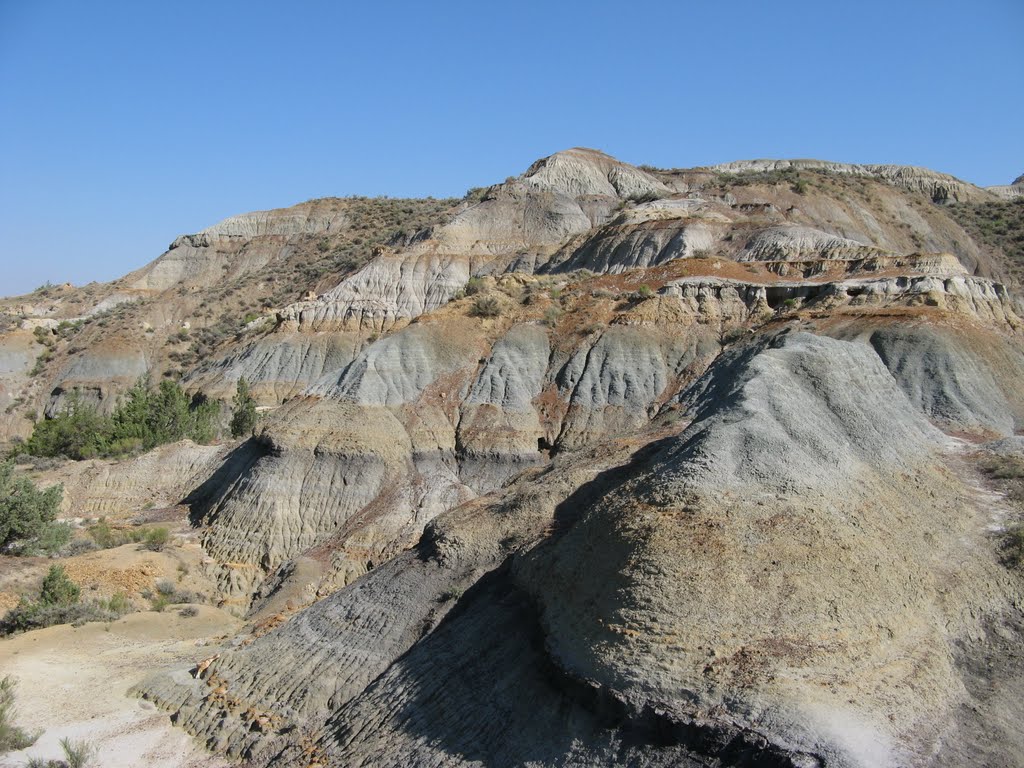 Aug 2008 - Theodore Roosevelt National Park (North Unit), North Dakota. Badlands overlook. by BRIAN ZINNEL