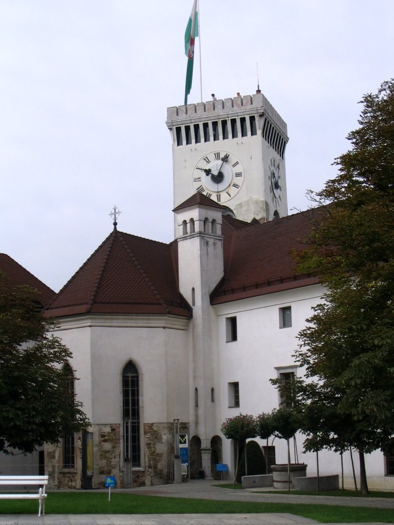 Ljubljana (Lublana) - zamek (castle) by Jerzy I.