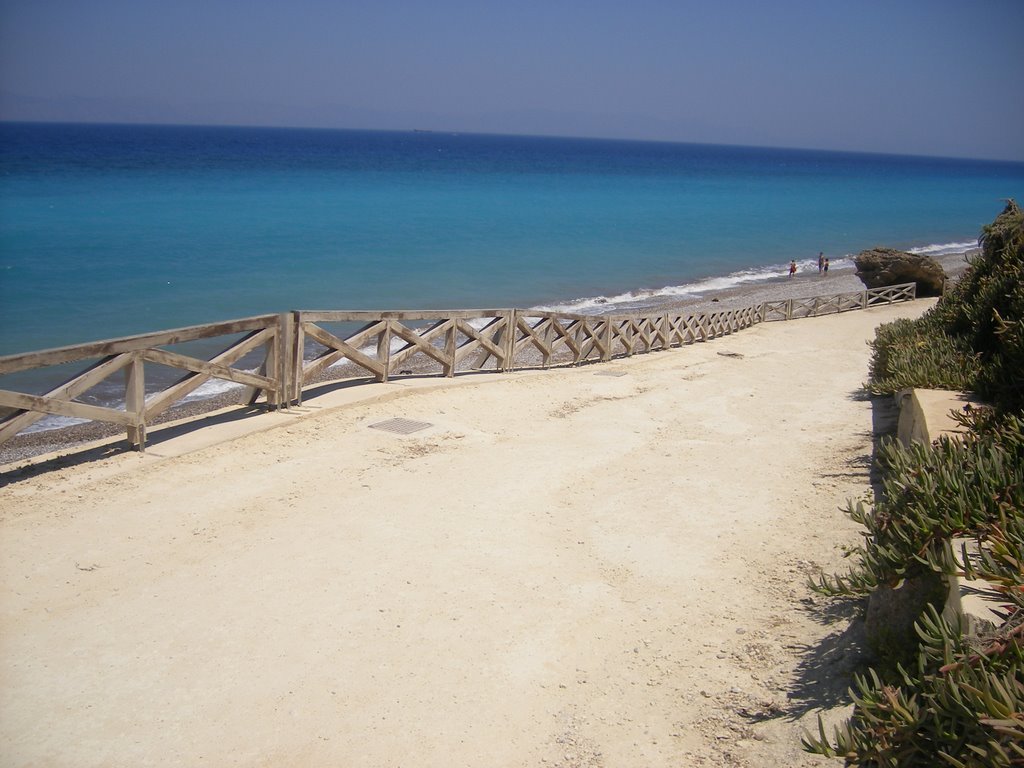 Coastal Path to Rhodes Town by gozgas46