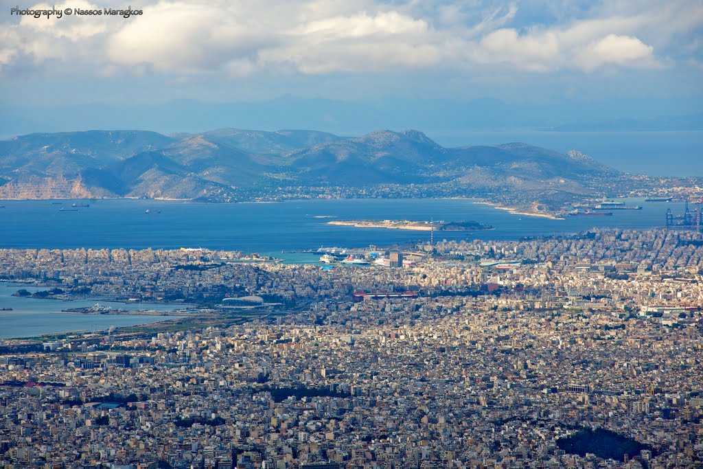 Piraeus Port by Nassos Maragkos