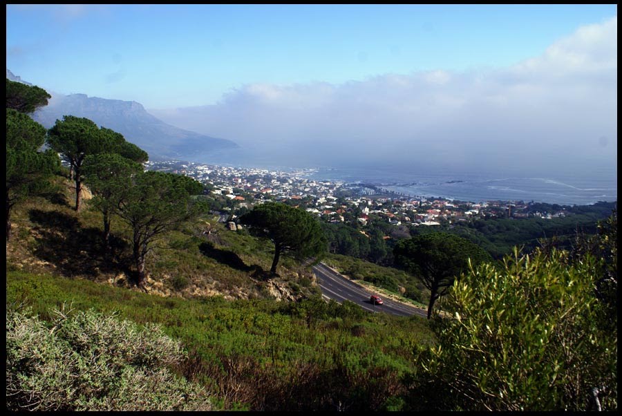 Kamps Bay from the Pipe Track by Nico Fourie