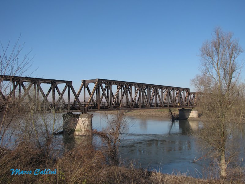 Ponte ferroviario sul fiume Oglio MC2011 by Marco Callini