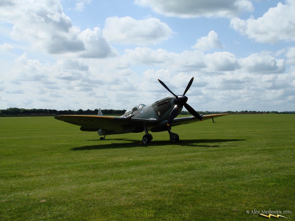 Spitfire at Duxford Air Show, 2007 by Nowi