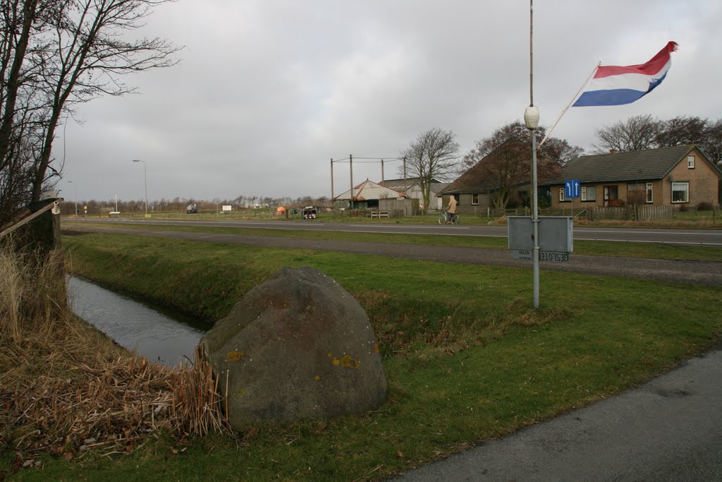 Vlag Schipbreuk en Juttersmuseum, Den Burg Texel. by Carl030nl