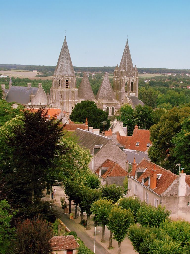 Loches, Collégiale Sainte Ours by Jean-Claude Delagard…