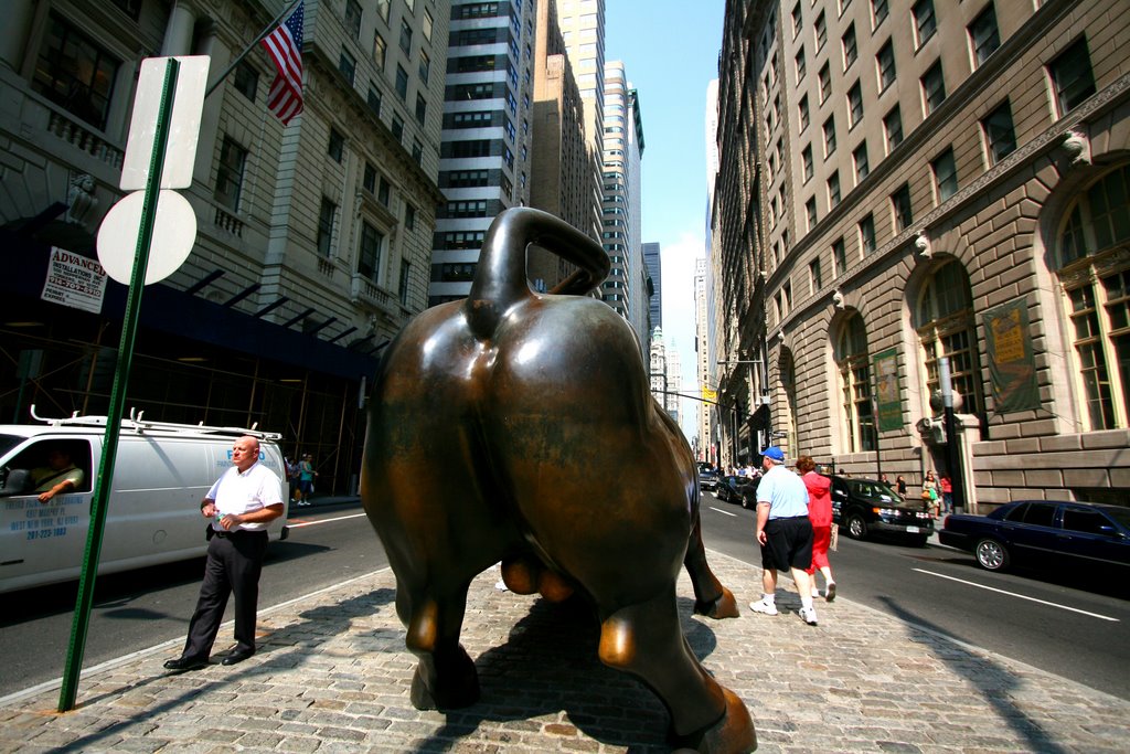 The bull of Wall Street by houlala