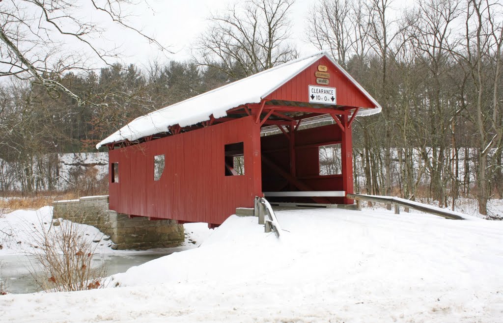 Sawhill Covered Bridge by Roger Boardley