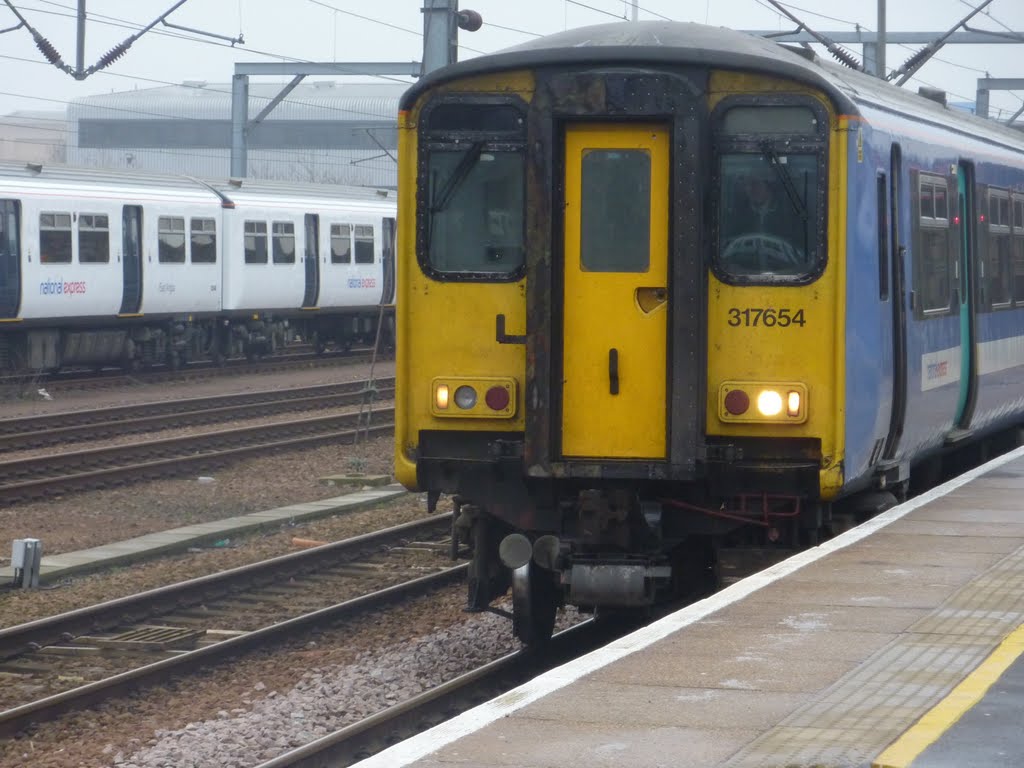 NXEA 317654 from London Liverpool St. arriving CAMBRIDGE by FinlayCox143