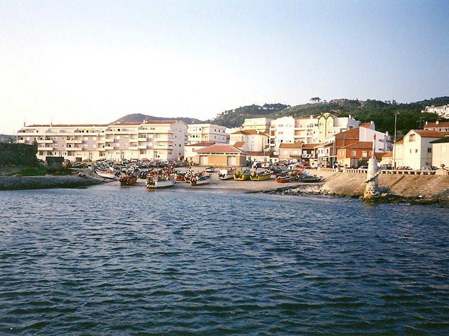 Fischerhafen von Vila Praia de Ancora, Portugal 1993 *Bild 1* by Rolfi