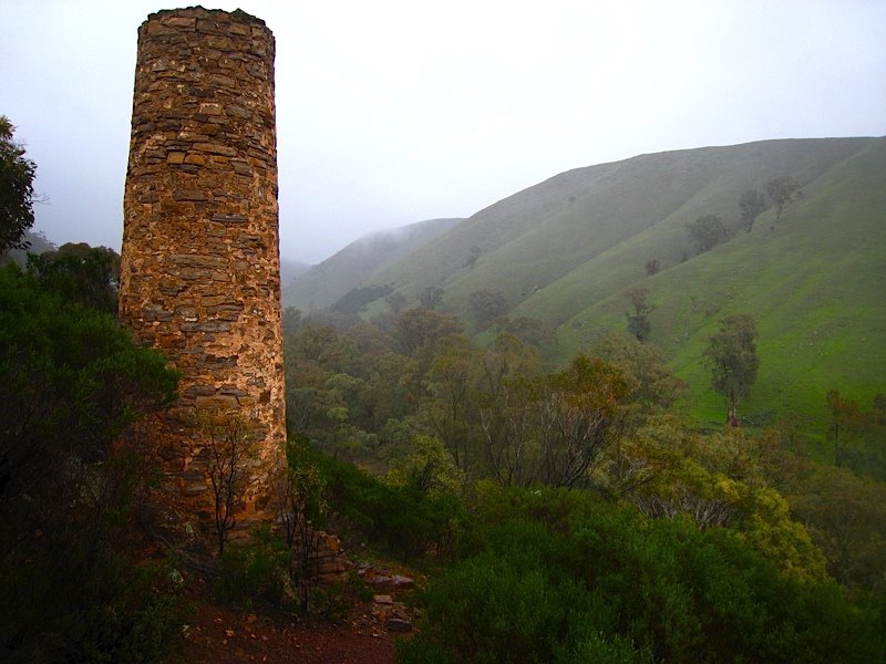 Spring Creek mine chimney by sebr