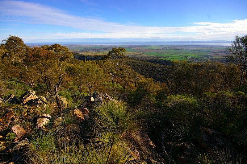 Spencer Gulf from the Battery by sebr