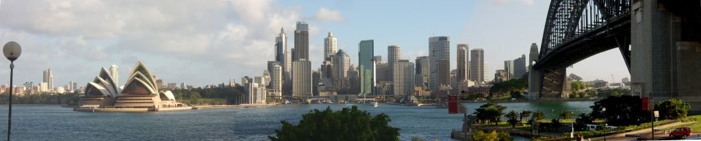 Sydney Harbour Panorama (Broughton St) by Arcticstone