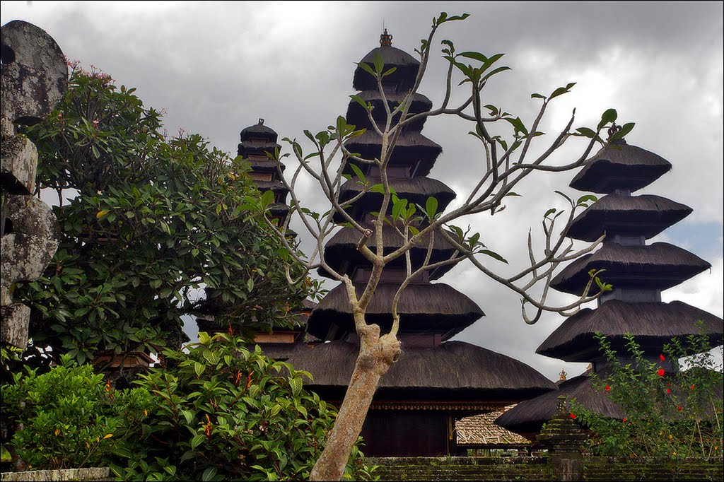 Mother Temple of Besakih by Marina Lystseva