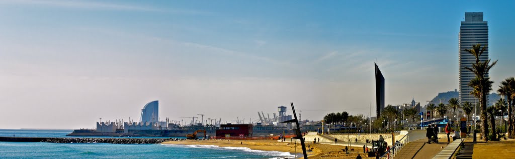 Platja de Barcelona by Franc Bardou