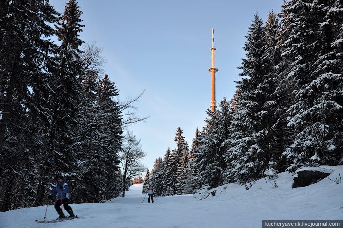 Ochsenkopf radio- and TV-tower - Ochsenkopf Rundfunk- und TV-Turm by Pavlo Dyban